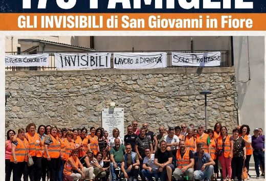 San Giovanni in Fiore: l'1 settembre i 170 “invisibili” scendono in piazza