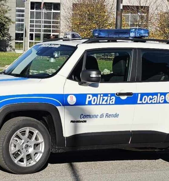 polizia locale rende - caso acqua sant'agostino