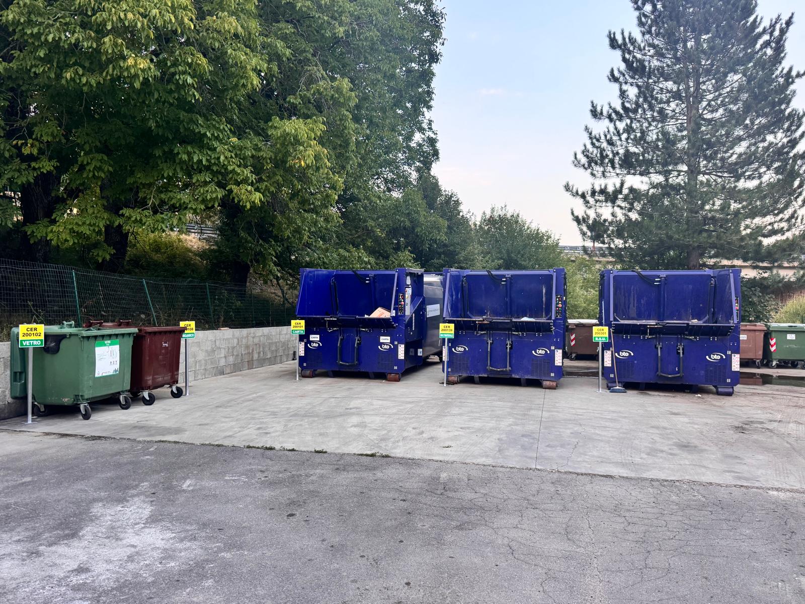 A Spezzano della Sila e Camigliatello, attivi i nuovi Centri Comunali di Raccolta 