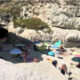 tropea spiaggia del cannone massi