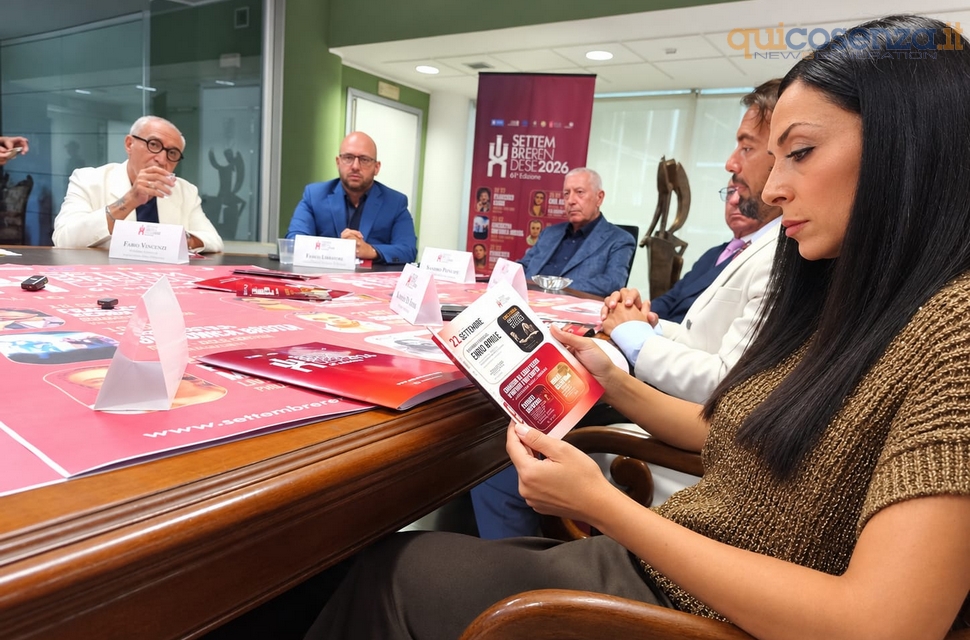 Rende alza il sipario sul Settembre Rendese 2026: musica, cultura, territorio e identità nel segno dei giovani - PROGRAMMA 52 Settembre rendese 2026