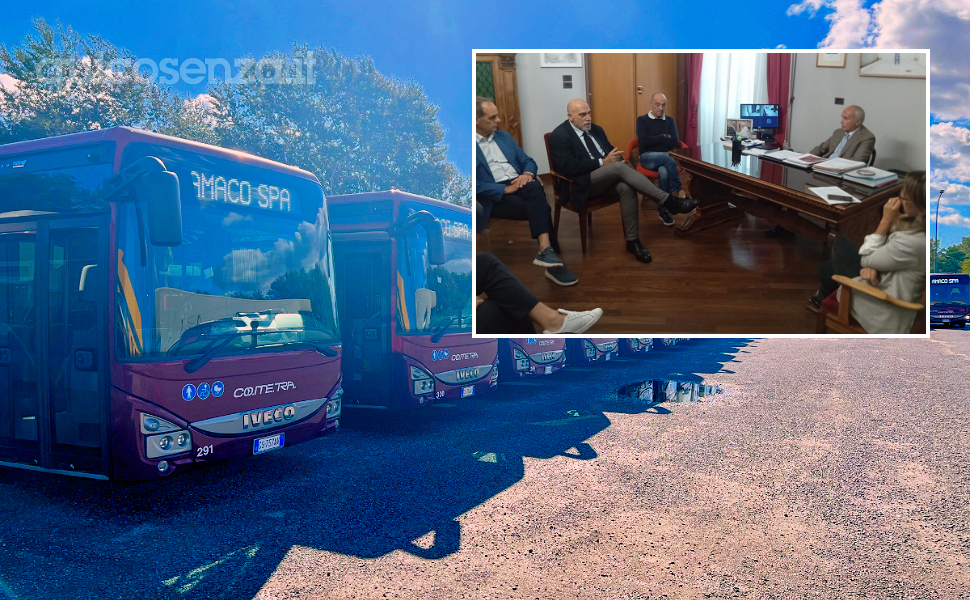 Amaco Cometra tavolo TPL Cosenza Comune