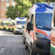 Anche autisti e soccorritori al fianco dei lavoratori in protesta: breve sosta ai presidi con sirene e lampeggianti 52 autisti soccorritori protesta