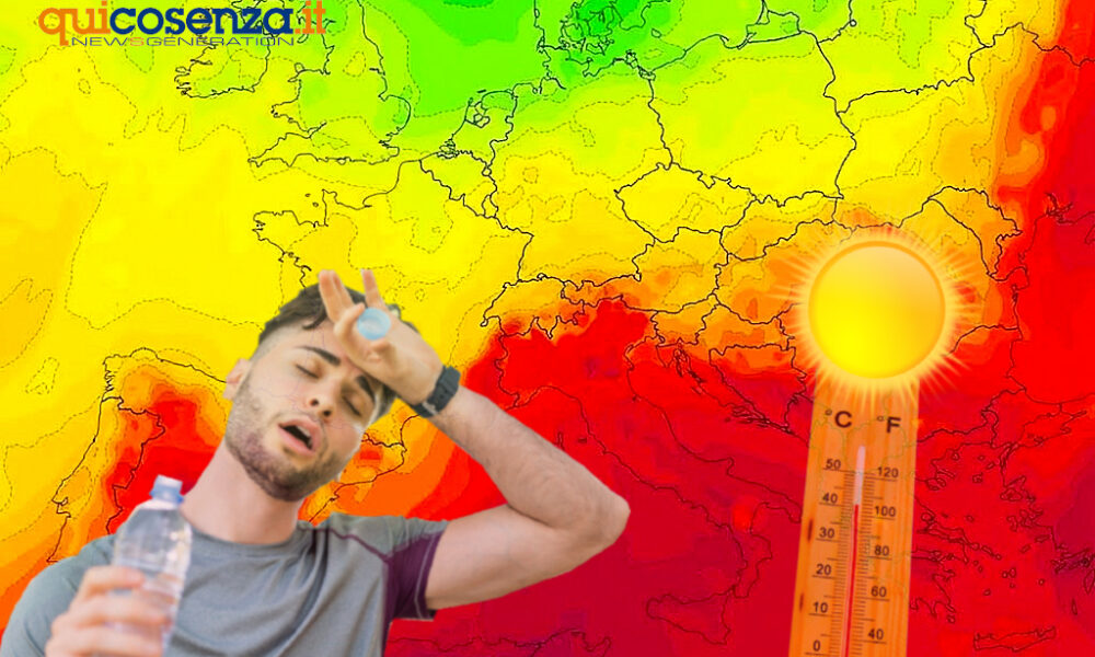 Caldo senza tregua in Calabria