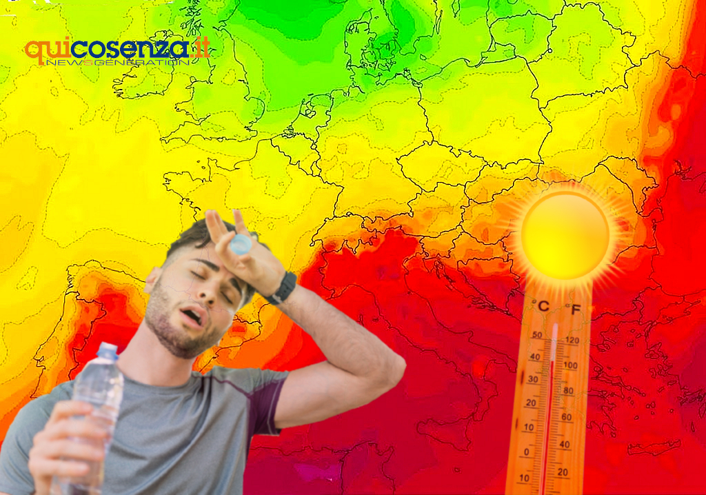 Caldo senza tregua in Calabria: nuova fiammata africana nel weekend. La fine dell'incubo? Non prima del 10 settembre 51 Caldo senza tregua in Calabria