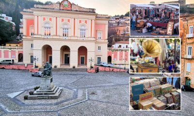 Centro storico di Cosenza mercato antiquariato