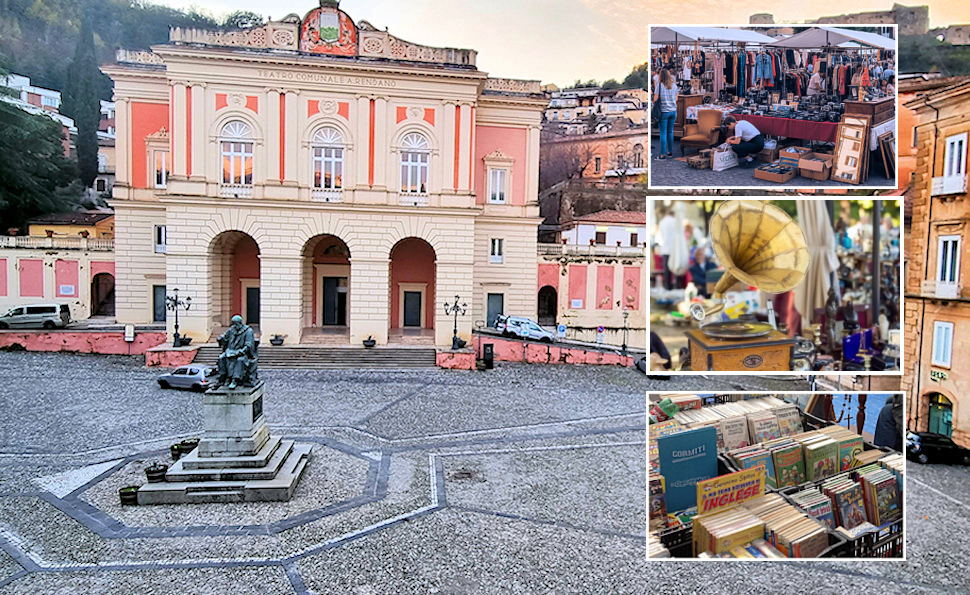 La proposta - nelle piazze più belle del centro storico di Cosenza un mercato di antiquariato, vintage e collezionismo 51 Centro storico di Cosenza mercato antiquariato