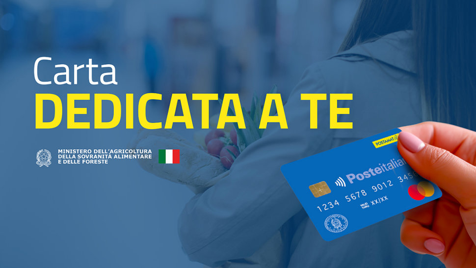 Torna la Carta ‘Dedicata a Te’ 2026 e raddoppia: 1.000€ per fare la spesa e 15% di sconto nei negozi della GDO - INFO 52 Dedicata a te
