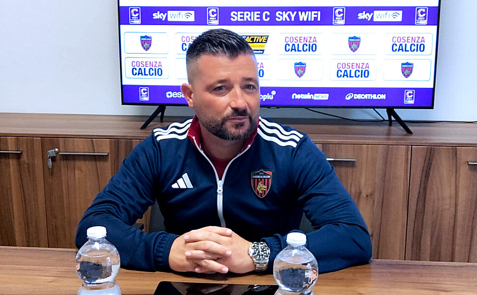 Federico Coppitelli Cosenza Calcio allenatore