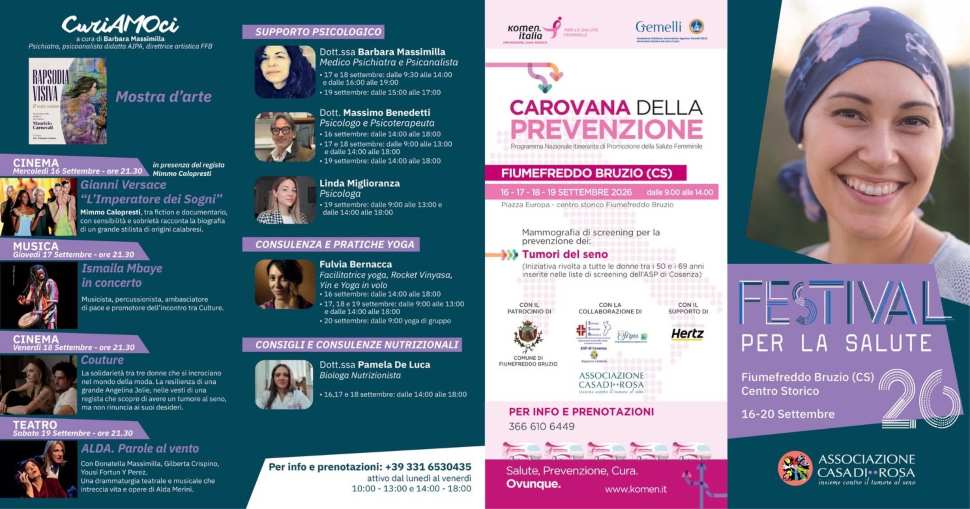 Festival per la Salute locandina