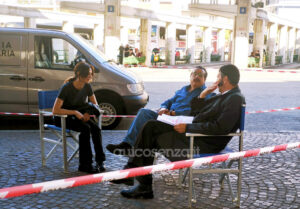 Polizia all’Autostazione di Cosenza, ma stavolta è solo finzione per il film con Lillo, Frank Matano, Paolo Calabresi e Asia Argento 56 Film Cosenza 05