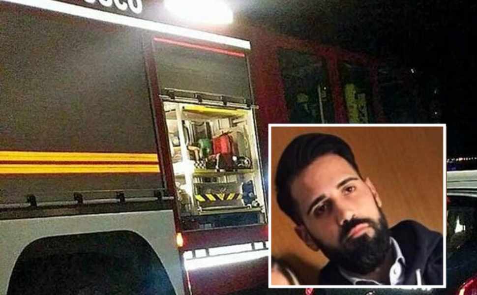 Gli bruciano l'auto sotto casa, l'imprenditore «non faccio un passo indietro, scelgo la legalità» 213 Imprenditore Procopio Romeo - vigili fuoco