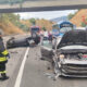 Grave incidente sulla Statale 106: violento scontro tra un'Alfa 147 e una Ford Fiesta, una si ribalta: 4 feriti 54 Grave Incidente stradale 106 Stalettì