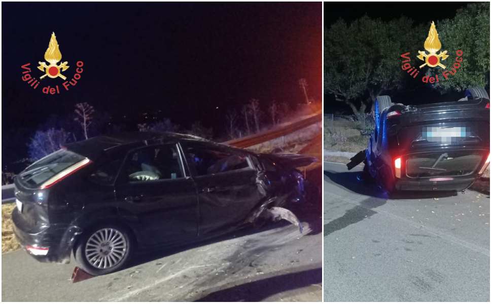 Incidente all'alba sulla SP 122, auto si ribalta: ferito il conducente. Tra le ipotesi un colpo di sonno 51 incidente
