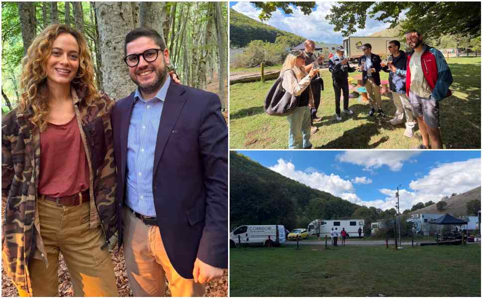 Il Pollino torna ad essere set: a Masistro si gira la serie Rai "La Veterinaria" con Nino Frassica e Gaia Messerklinger 114 Masistro_La Veterinaria