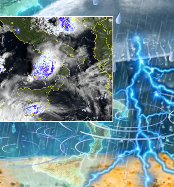 Meteo Calabria temporali