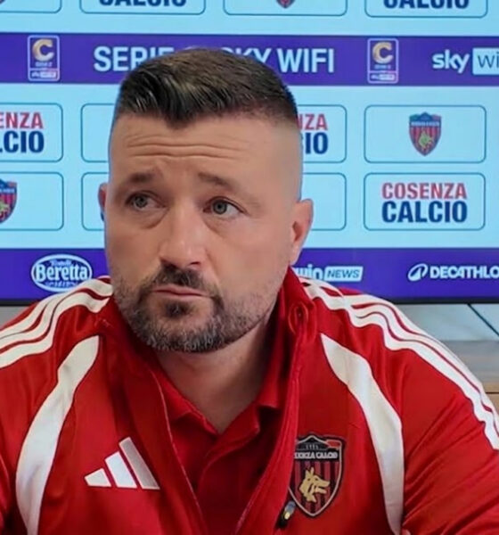 Mister Coppitelli Cosenza Calcio