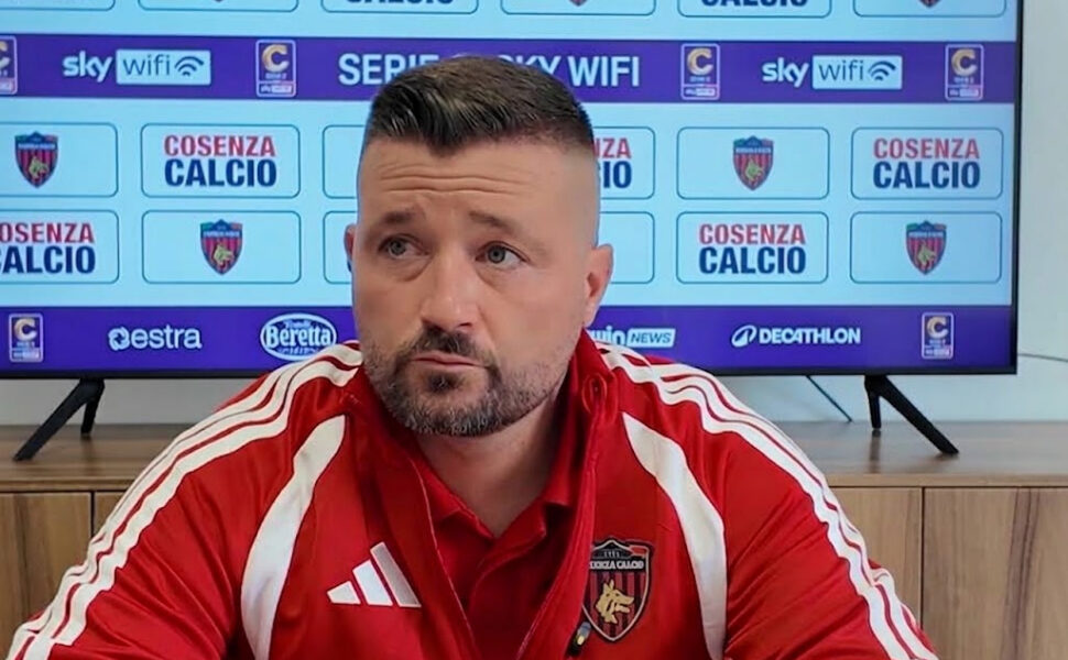 Mister Coppitelli Cosenza Calcio