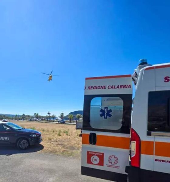Praia a Mare, operaio cade in un canale mentre lavora: trasportato a Cosenza in elisoccorso 56 Praia a Mare_operaio ferito