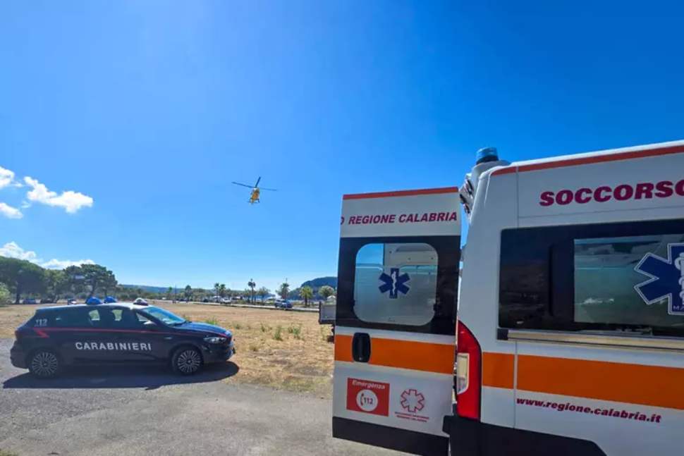 Praia a Mare, operaio cade in un canale mentre lavora: trasportato a Cosenza in elisoccorso 89 Praia a Mare_operaio ferito