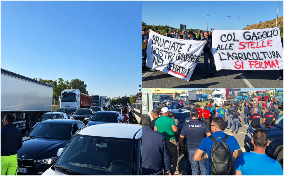 Protesta agricoltori Calabria