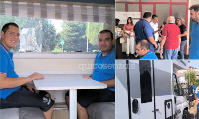 Quattro ragazzi camper Cosenza
