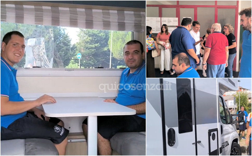 Quattro ragazzi camper Cosenza