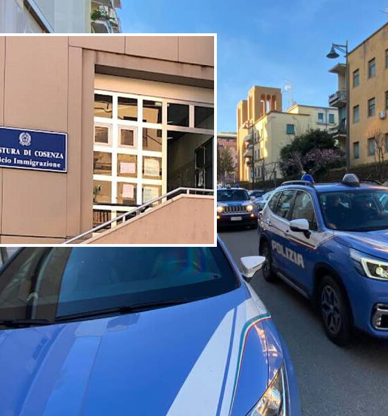 Questura di Cosenza ufficio immigrazione