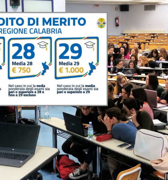 Reddito di merito in Calabria