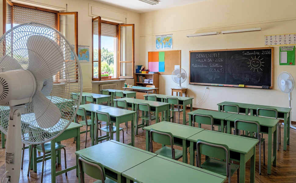 Rinvio delle lezioni per il caldo scuole