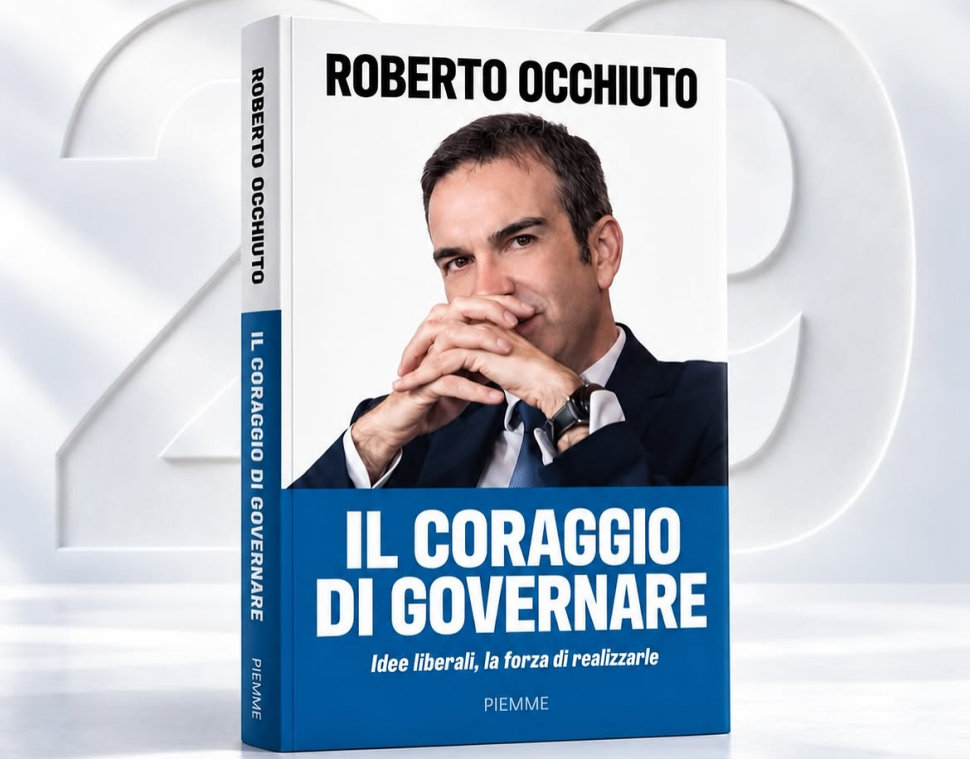 Roberto occhiuto Libro il coraggio di Governare