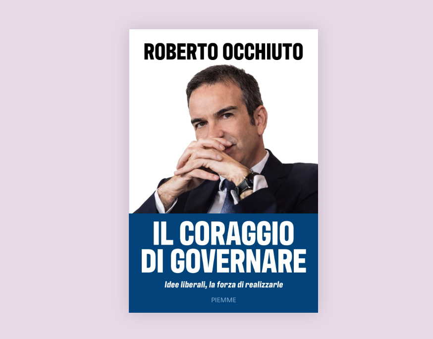 Roberto occhiuto Libro il coraggio di Governare2