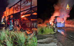 SS182-Autobus-scuola-guida-soverato-incendio