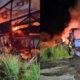SS182 Autobus scuola guida soverato incendio