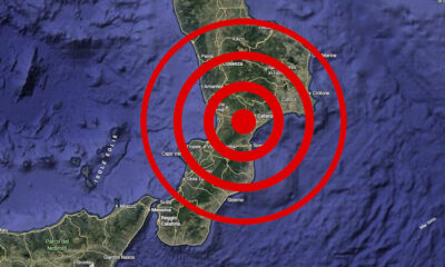 Scosse di Terremoto Calabria sciame sismico