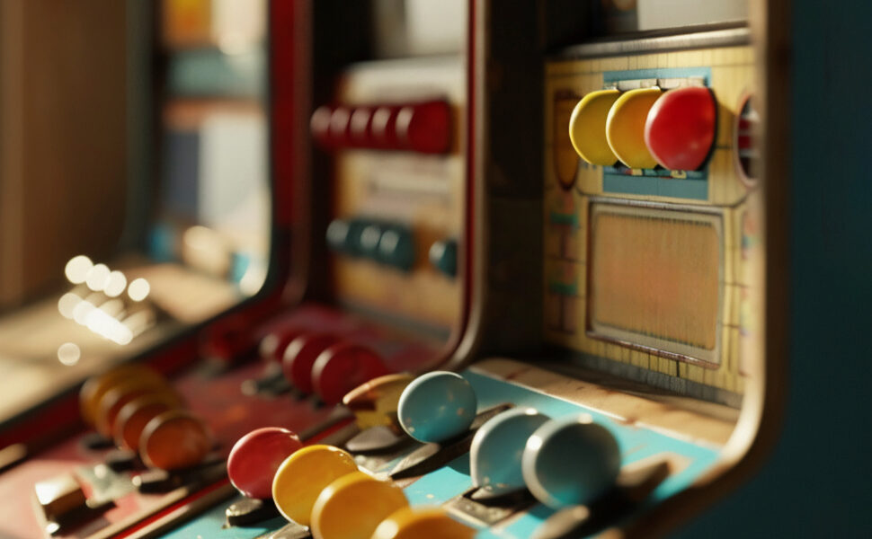 Slot machine a leva