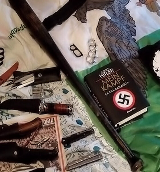 Propaganda suprematista 14 minorenni