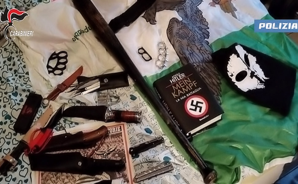 Propaganda suprematista 14 minorenni