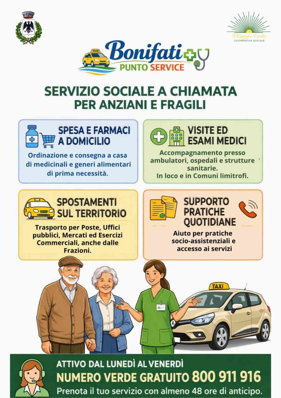 Taxi Sociale Bonifati