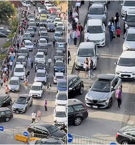 Caos traffico a Rende, Laboratorio Civico: «Non è più un semplice disagio. Cambi di marcia e spartitraffico paralizzano la città» 56 Traffico a Rende
