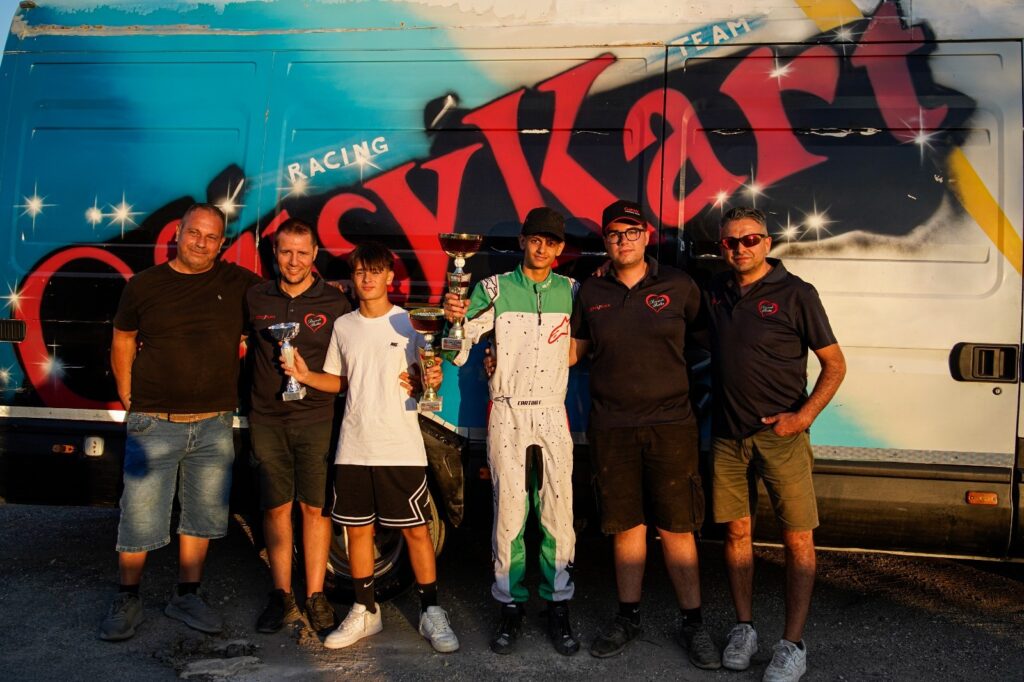 Francesco Cartini e il team