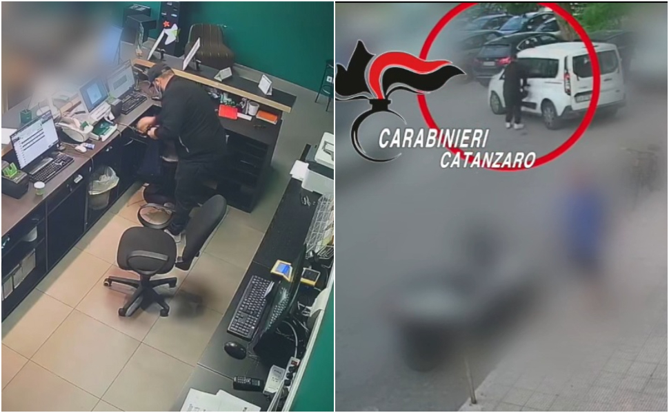 Rapina in un centro scommesse, 2 arresti: ad incastrarli i video e la memoria di un brigadiere 204 centro scommesse soverato 2 arresti carabinieri