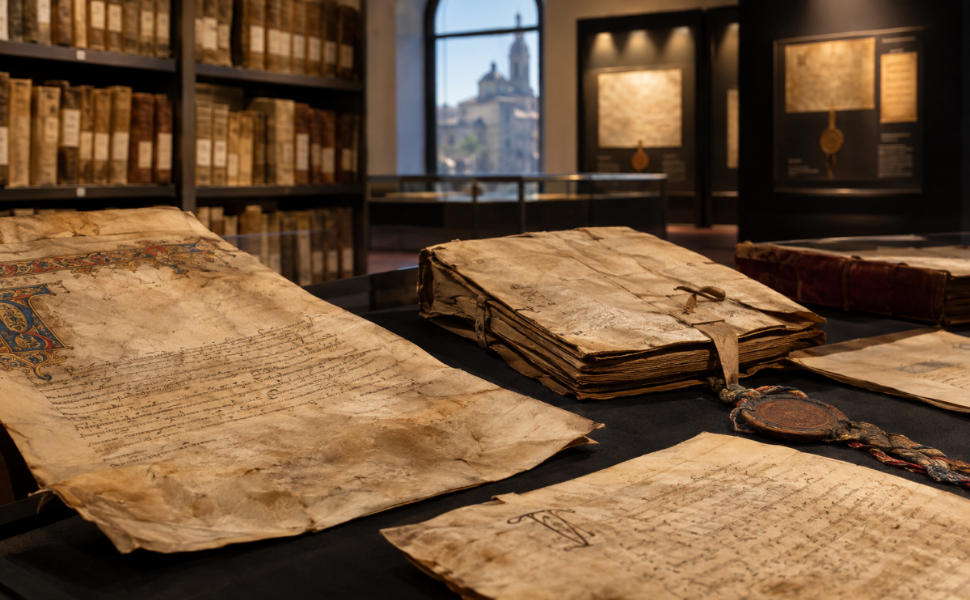 Cosenza, all'Archivio di Stato cinque secoli di storia nelle pergamene riutilizzate dai notai 51 cosenza-archivio-di-stato-pergamene-notai