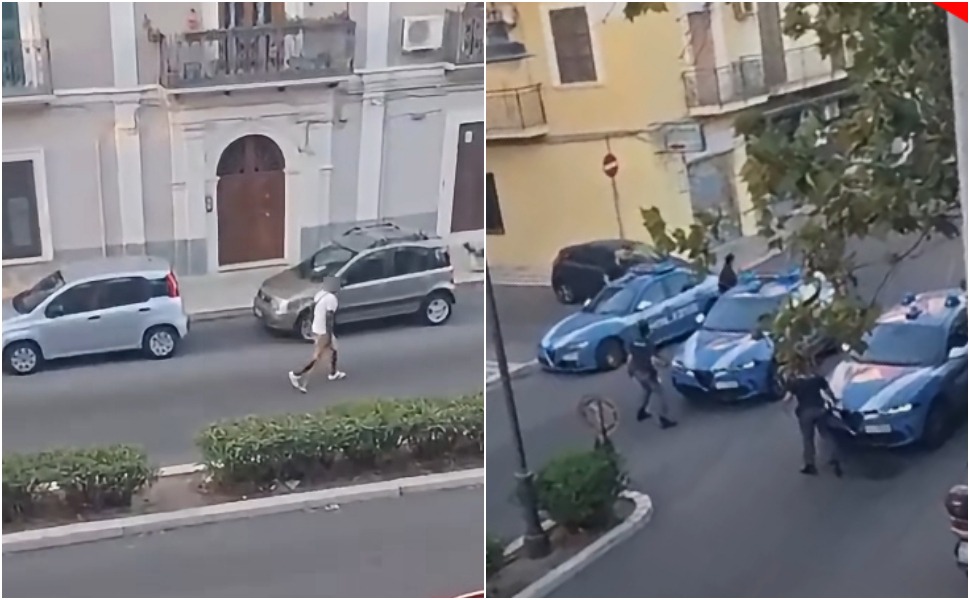 Mattinata di paura e furia in strada: dà in escandescenze e ferisce 4 poliziotti, arrestato 52 crotone da in escandescenze ferisce poliziotti (2)