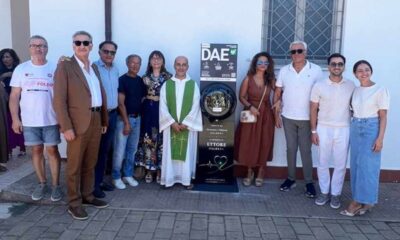 defibrillatore Rossano donazione