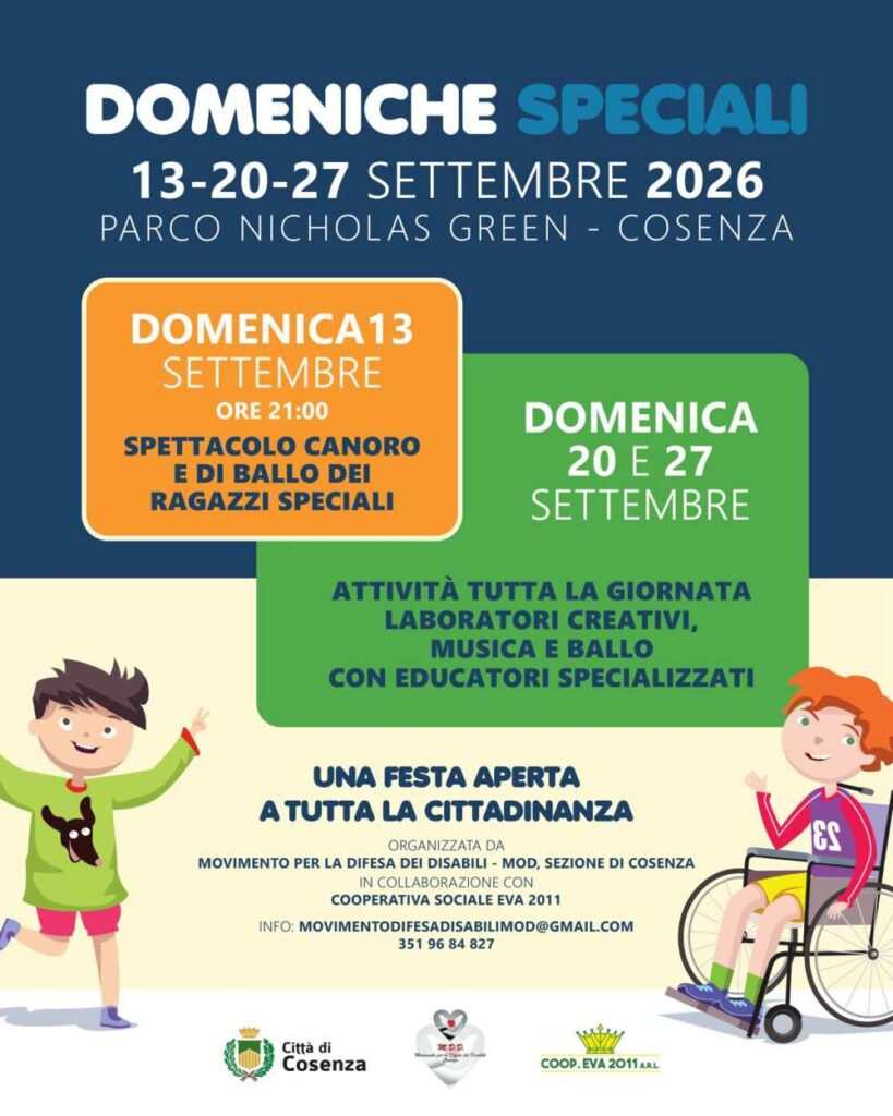 domeniche-speciali-a-Cosenza parco nicholas green