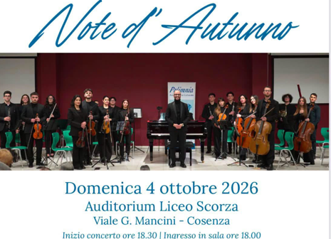 Cosenza: da Puccini a Dalla. Polimnia accende "Note d’Autunno" 51 Cosenza: da Puccini a Dalla. Polimnia accende ‘Note d’Autunno’