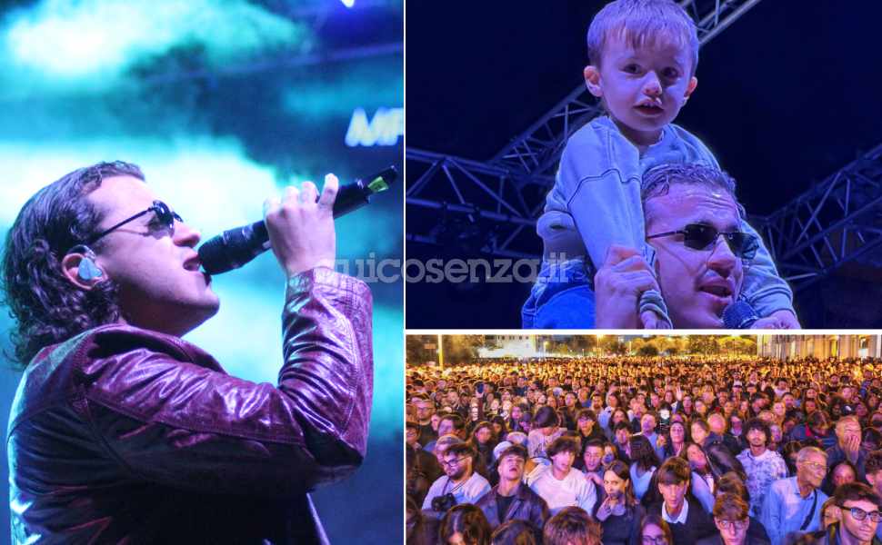 Samurai Jay conquista il Settembre Rendese: con il piccolo Brian sulle spalle canta “Ossessione” - FOTO 55 samurai jay Brian Rende