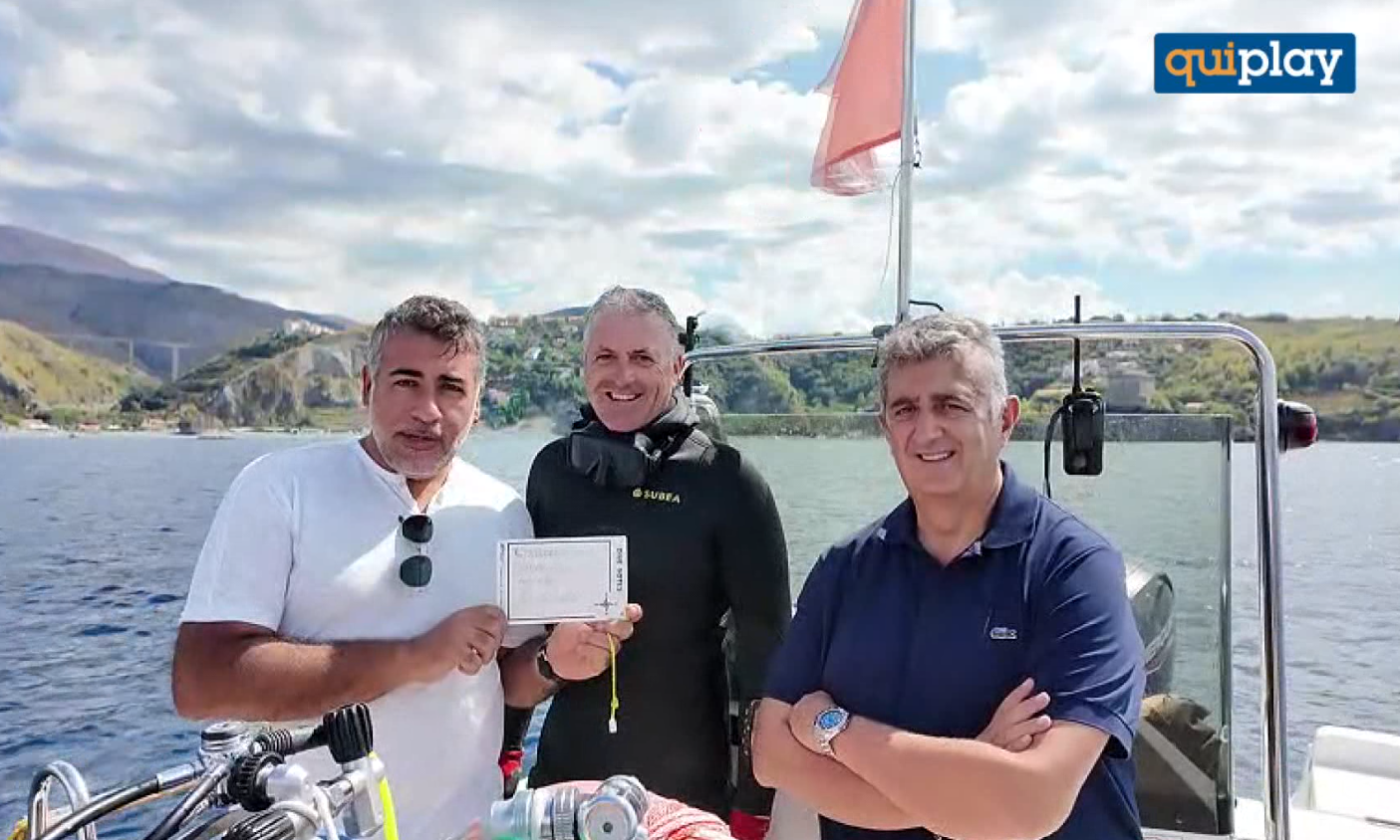 San Nicola Arcella: Sinus Underwater Wine, nuovo controllo alla cantina sottomarina
