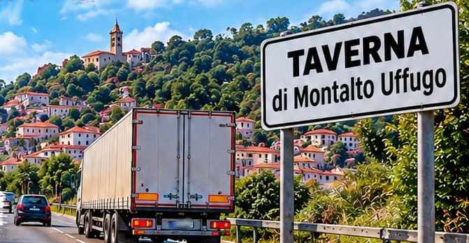 Viabilità e traffico a Montalto Uffugo: «salvare Taverna dal caos dei camion» 52 taverna di montalto uffugo 02